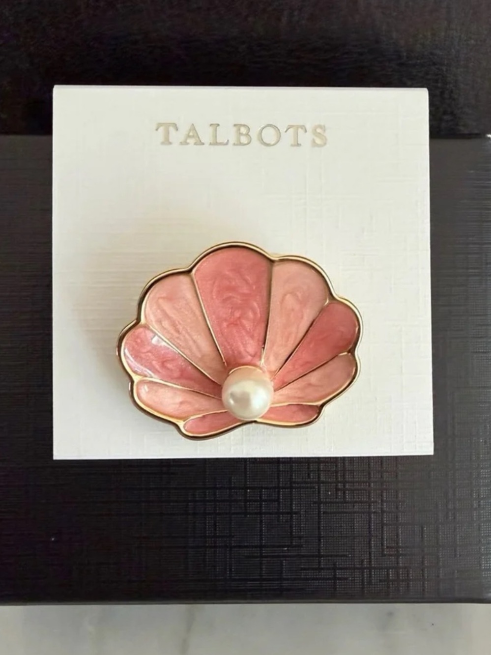 Talbots Shell Brooch